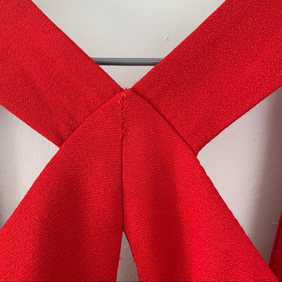 Vintage Lori Ann Montreal Red Cocktail Dress - Picture 13 of 13